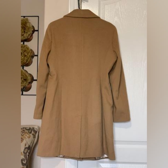 Calvin Klein Womens Classic Cashmere Wool Blend Coat - Picture 3 of 10